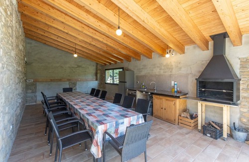 Sant Miquel de Campmajor House | Rural House 'La Rossa' with Mountain Views, Private Pool and Wi-Fi