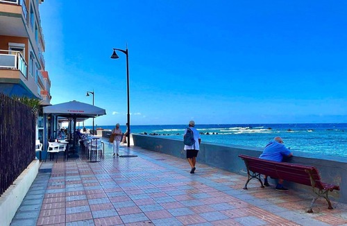 Las Galletas Apartment | Spacious loft in the heart of a quiet and lively beach town.