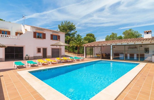 Cala Murada House | Stunning private villa for 8 guests with A/C, private pool, WIFI, TV, terrace and panoramic view