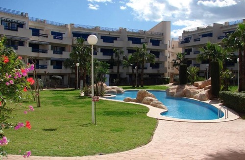 Flamenca Beach Apartment | Sunny Palm Apartment - La Calma/4 swimming pools 500m to the sea!