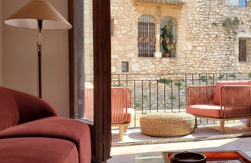 Sitges Apartment | Unique, Designer owned apartment steps from the beach and the history of Sitges