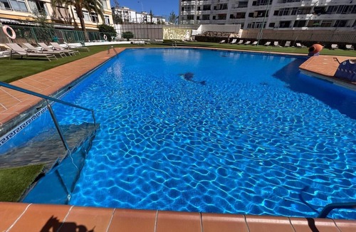 Playa del Ingles Apartment | Vacation Apartment 'Mirador Los Molinos' with Sea View, Shared Pool and Shared Garden