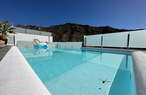 Mogan Villa | Villa Art & Design Tauro/Heated pool/Wi-Fi/BBQ