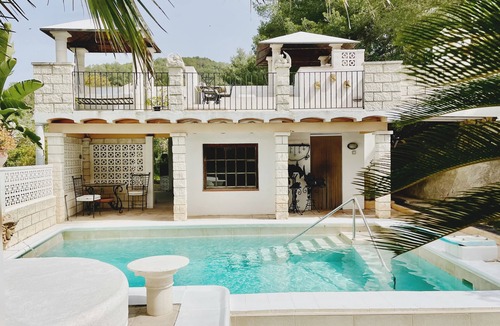 Sant Antoni de Portmany Villa | Villa Buscastell Ibiza, Es Broll Valley. Sleeps 8, 5 Bedrooms, Pool & Jacuzzi