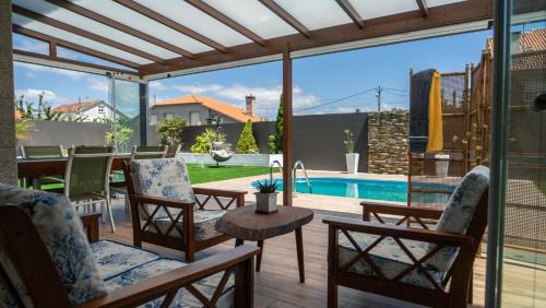 O Grove Apartment | Villa con piscina cerca de la playa