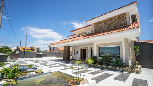 O Grove Apartment | Villa con piscina cerca de la playa