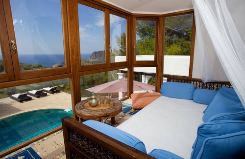 Sant Antoni de Portmany Villa | Villa Melograno Cala Salada - Private Pool & Sunset Views, Extended Living Areas