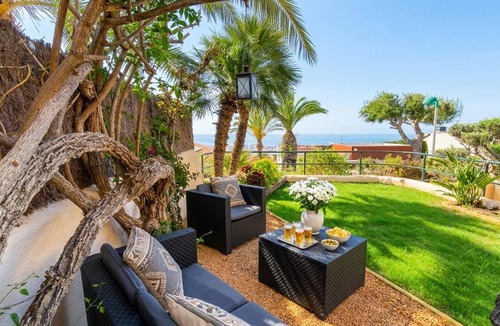 Sitges Ski Chalet | Villa Sitges Corfou. 30 minutes walk to the beach. Warm and welcoming. View.