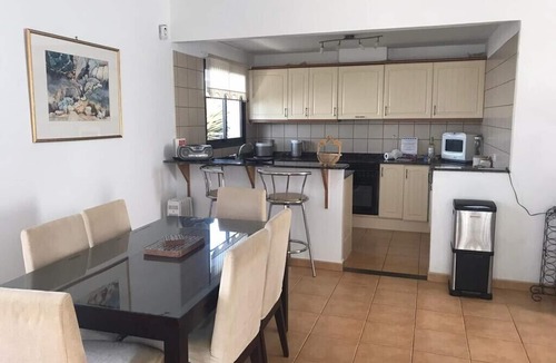 Playa Blanca Villa | Villa Teneguia, Luxury 3 bedroomed villa with sea views child safe gates