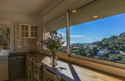 Gualba de Dalt House | Villa Vistamar, sea view, pool