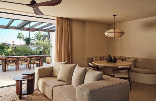 Carib Playa House | Villa with rooftop terrace near beach in Marbella