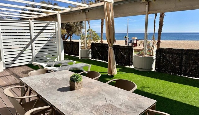 65CD - Beachfront Home with Private Terrace