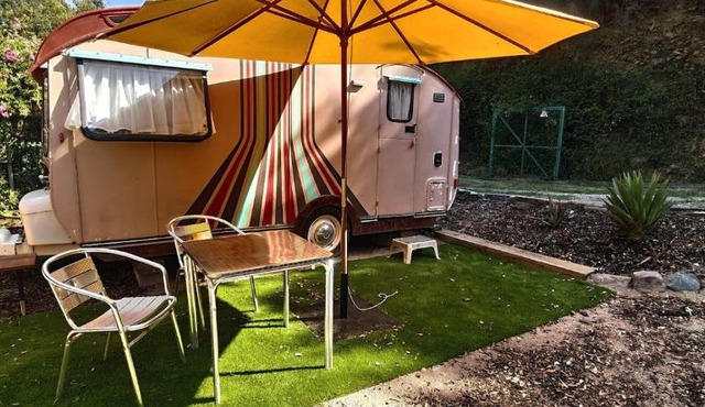 Caravana Vintage El Roserar de Montseny Homestay