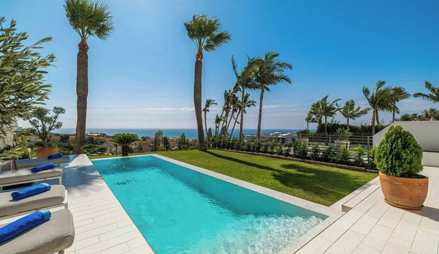 Classic design villa hidden in nature