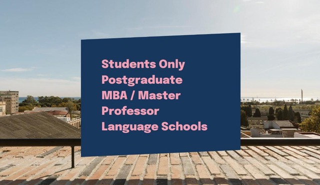 Coliving for Master, Postgrads and Language Learners