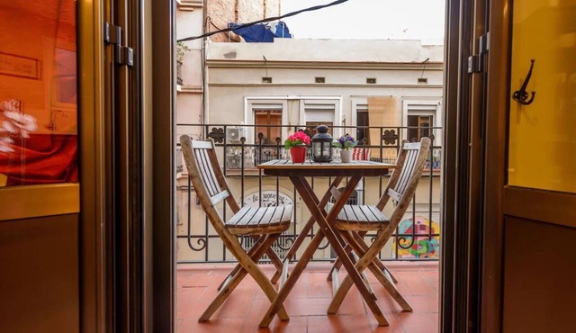 Concordia - Ramblas Rentals Cozy & Renovated 2BR - Balcony+Lift 20m Ramblas