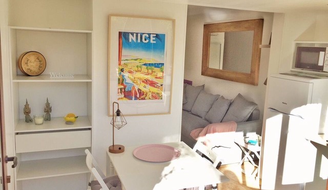 Enchanted interlude, 1 m walk from the sea in Cagnes-sur-Mer