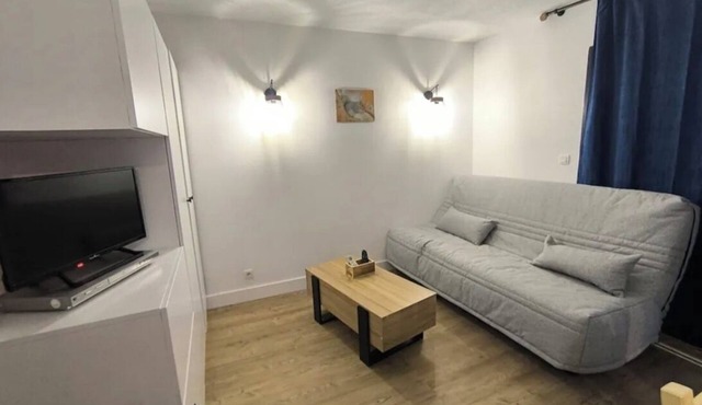Fully equipped studio in Jausiers