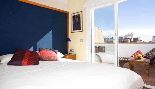 Gaudi penthouse with terrace views