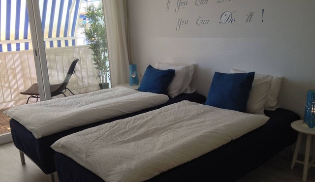 New apartment in the centre of Sitges, WiFi, swimming pool, balcony, parking