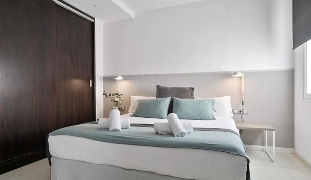 One-bedroom apartment on Gran Via in Barcelona