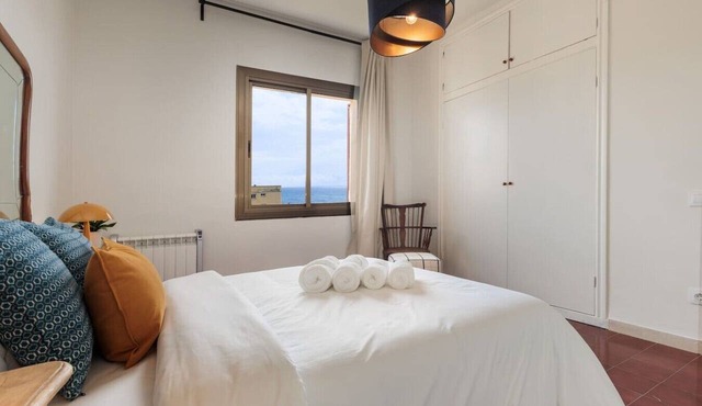 Penthouse with sea views in Canet - Playa 1 min.