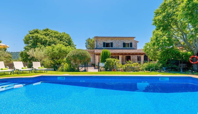 SON SEGUÍ - Villa with private pool in Alaró with free WiFi in Alaro