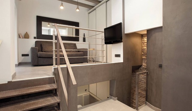 Split-level apartment in Barceloneta near sea in Barcelona