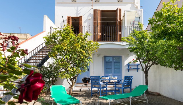 Terraced house at the beach. Barcelona. Free Wifi