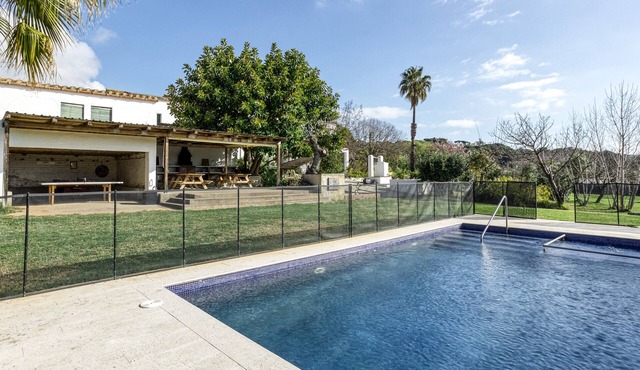 Villa 'Masia Cal Ros' with Mountain Views, Wi-Fi, and Air Conditioning