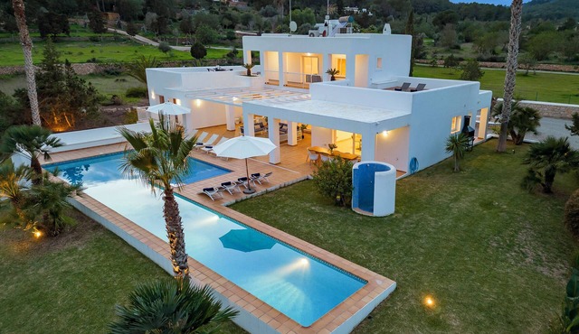 Villa near Ibiza Town, sleeps 12/13