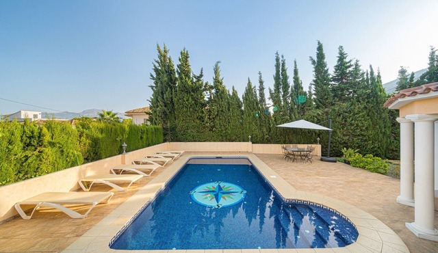 Villa Santana with Mountain Views, Private Pool, Terraces, and Wi-Fi