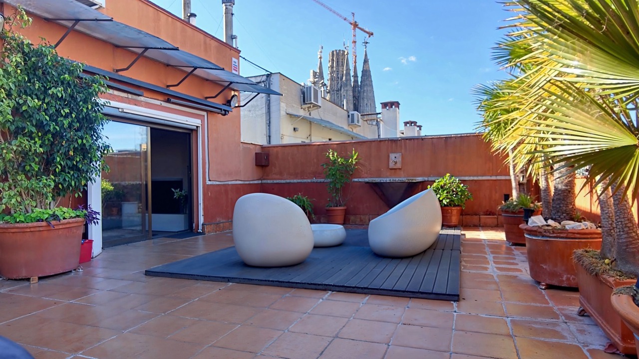 Photo of Patio Balcony in La Sagrada Familia