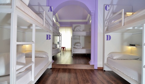Shared Dormitory, Shared Bathroom (Single bed in room for 12 people)