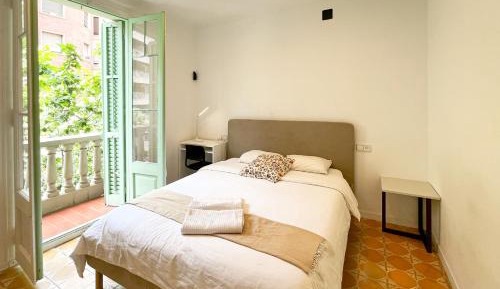 Two-Bedroom Apartment with Balcony