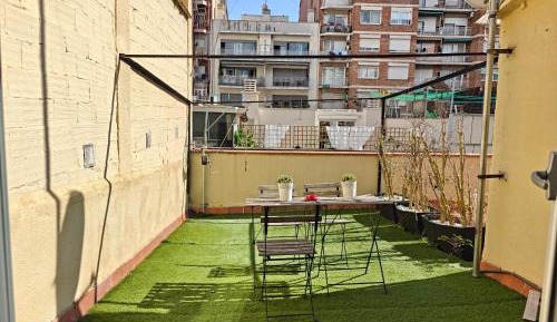 One-Bedroom Apartment with Terrace