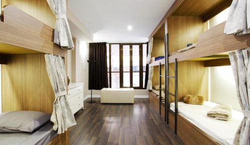 Single Bed in Dormitory Room