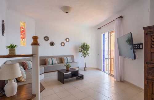 Playa del Aguila Ski Chalet | Altamar 60 Balcony beach views By CanariasGetaway