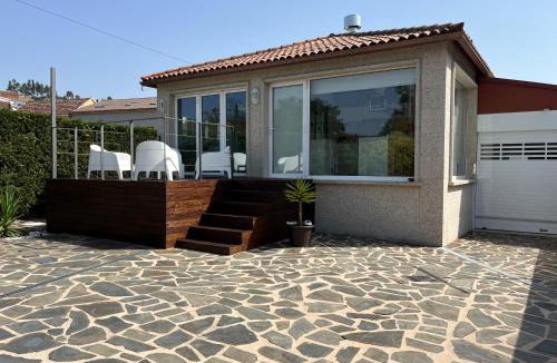 Poio House | Porta da Seca casa con jardín y asador Rías Baixas