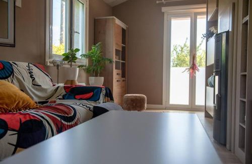 Poio House | Porta da Seca casa con jardín y asador Rías Baixas