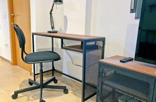 Vic - Remei Apartment | Urban Manesa city center apartment with private patio